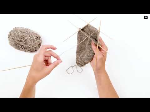 Step-by-Step-Tutorial: Socken stricken
