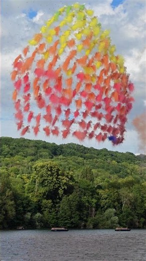 Sky painting by CAI GUO QIANG