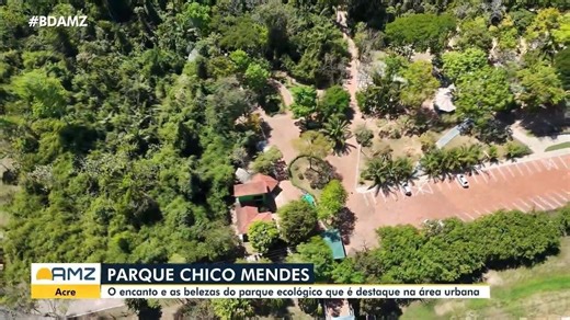 Parque Chico Mendes: encanto e belezas do parque é destaque na área urbana do Acre