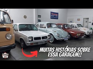 Explorando uma Garagem Cheia de Carros Antigos Raros e Clássicos!