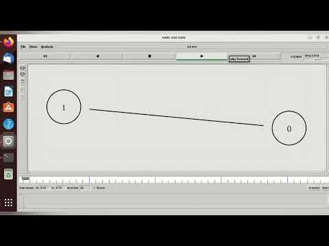Stop and wait protocol using ns2 simulator