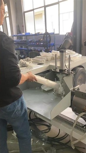 110 Plastic Granulator Machine Test Run on 220V | Stable Pelletizing Performance