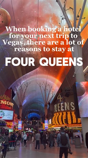 187 reactions · 40 comments | Unlike other properties, Four Queens never ever charges a resort fee! Head to fourqueens.com to book! • • #fourqueens #lasvegas #lasvegashotels #vegashotels #vegascasino #vegasvacation #dtlv #fremontstreet #fremontstreetexperience #downtownlasvegas | Four Queens Hotel & Casino | Facebook