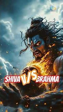 Why Lord Shiva Cut Brahma's 5th Head? | Lord Shiva vs Brahma | Shiv Purana Story