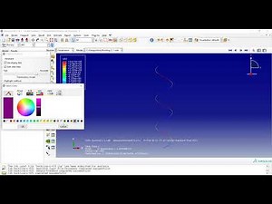 Abaqus modeling of beam buckling