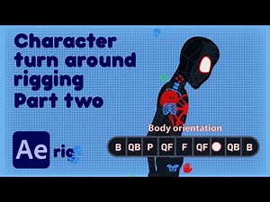 Miles Morales | Spider man | Advance Character rigging tutorial Part 7 | Body rotation continued
