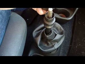Fiat Punto mk2 - Fixing Shift Knob - DIYChannel