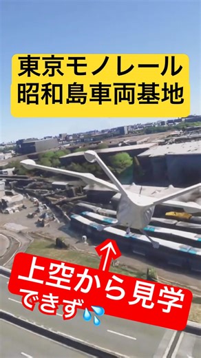 【PS5】昭和島車両基地を上空から見学しようとしたら失敗💦 #東京モノレール #失敗 #PS5 #flightsimulator #microsoftflightsimulator #shorts