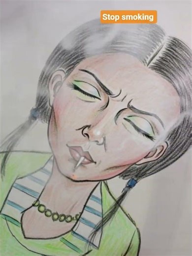 women smoking destroys your body