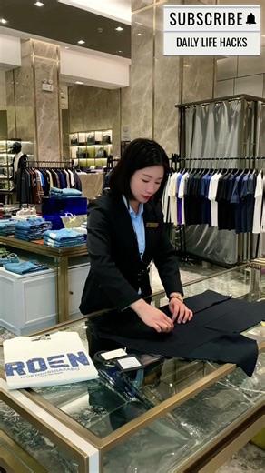 Daily Folding Hacks For Clothes 30 #foldinghacks #dailyhacks #clothing #clothes