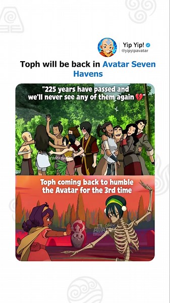 Toph Came Back for Pavi 😂 #avatar
