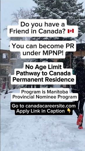 🇨🇦 Manitoba Provincial Nominee Program | canadacareersite.com