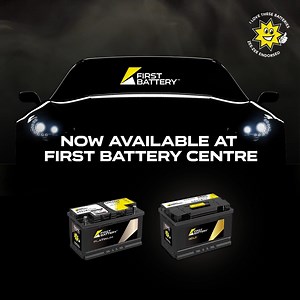 The best in automotive power is now available at First Battery Centre. The new First Battery Range features the First Battery Platinum and Gold – power that’s built to give high and consistent power on every drive. Visit a First Battery Centre and get yours. Find a store near you: https://bit.ly/4axDc2E #PowerYourPerformance | First Battery Centre