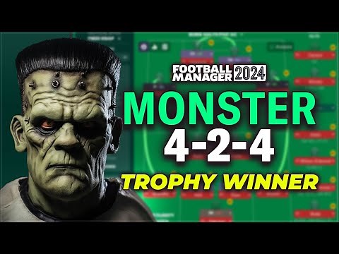 This MONSTER 424 Tactic DOMINATES In FM24 | Football Manager 2024 Best Tactics