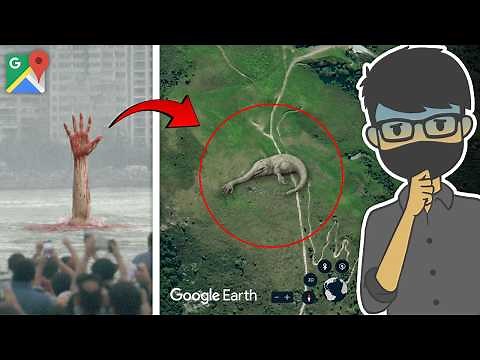 PENAMPAKAN SEA HAND MONSTER ASLI DI GOOGLE EARTH