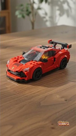 Unboxing the Ultimate LEGO Tomica Ferrari! 🚗 Most Satisfying ASMR Build Ever