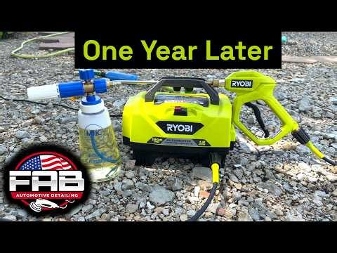 Ryobi 1.8 GPM Pressure Washer After 1 Year of Use! Good or Bad?