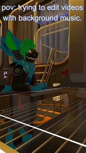 I get distracted so easily.. I often just forget to finish my projects Avatar: Proto Light (Private) World: Aero House by Sathon #vrchat #fyp #furry #vrchatcommunity #vrc