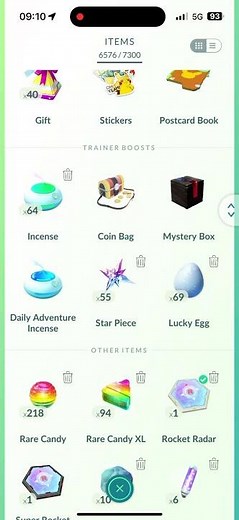 How to use a Max Particle Pack in Pokémon GO