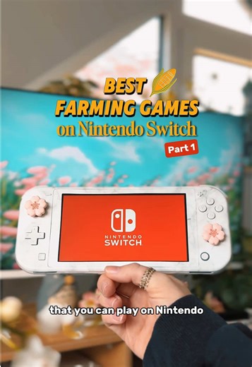 What’s your favorite farming game for Nintendo Switch? 🌱🥰 Here are some of my favorite farming games that you can play on Nintendo Switch. They’re fun, relaxing, and perfect to play on the couch! 🤭💗 #cozygames #cozygaming #WhattoPlay #GamingonTikTok #nintendoswitch