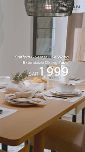 Introducing Our Newest Contemporary Coastal Dining Collection! Bring the summer vibes into your space without emptying your wallet. Dive into quality and style with our budget-friendly options and enjoy memorable meal gatherings with loved ones. #panhomeksa #AffordabilityMeetsQuality #CoastalCollection #diningroom | Pan Home KSA