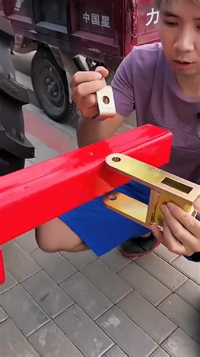 Perfect Hitch Lock Installation | Tractor Attachment Setup 🔧 #shorts