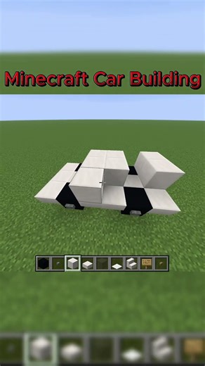 Minecraft Araba Yapımı (Minecraft Car Building) #building #minecraft #shorts