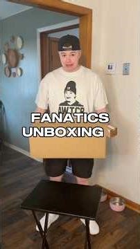 UNBOXING GIFTS FROM ‪@Fanatics‬ 🤩🤣📦 #unboxing #nba #mlb #sports #funny