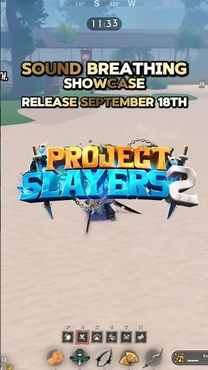SOUND BREATHING showcase project SLAYERS 2!💥 #projectslayers #demonslayer #roblox #showcase #leaks