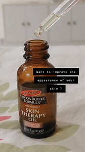 You'll love it from the first drop just like @thedutyforbeauty! Our Skin Therapy Oil Face blends skin perfecting Retinol and Vitamin C with the nourish Cocoa Butter, Vitamin E and a 10 oil blend to help improve the appearance of fine lines and wrinkles, dark spots and uneven skin tone. Get your Skin Therapy Oil Face at Target! 📸 @thedutyforbeauty | Palmer's