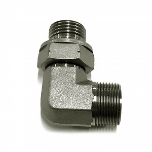 [Hot Item] Stainless Steel Hydraulic Hose BSPP to NPT Adapter Pressure Hose Fitting Connector