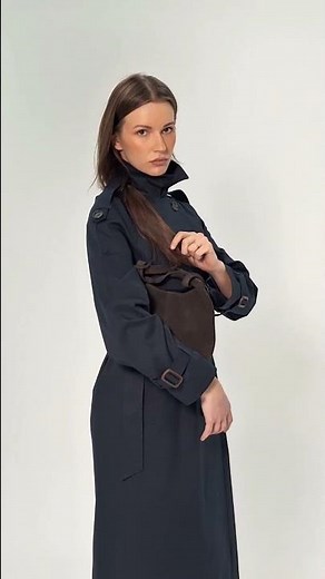 Klasyczny trencz w eleganckiej stylizacji | Ponadczasowy look na co dzień i do pracy | LAïF