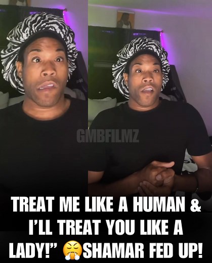 Treat Me Like a Human & I’ll Treat You Like a Lady!” 😤shamar FED UP! #shamar | GMB FILMZ