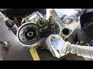 02B Getriebe VW T4 Gearbox part 4/8