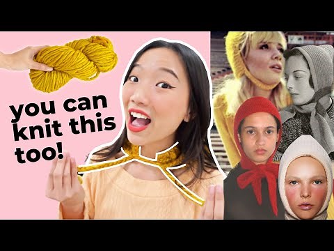 I knitted a pixie bonnet and you can too! (any size, any yarn)