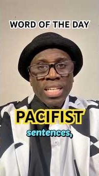 PACIFIST: Sound Smarter In 30 Seconds!