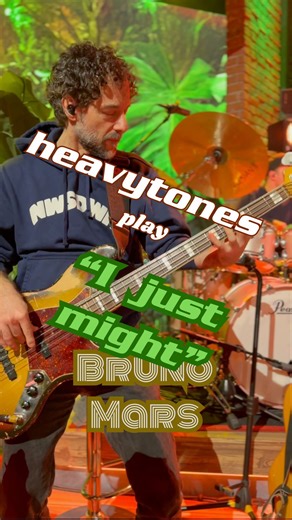 heavytones | heavytones play „I JUST MIGHT“ by @brunomars Rehearsal for a TV Show (Live on Tape) This time with @brunohmm69 (guitar) & @maxvoneinem... | Instagram
