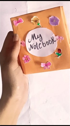 DIY pocket notebook. #shorts #schoolsupplies #stationerymaking #crafts