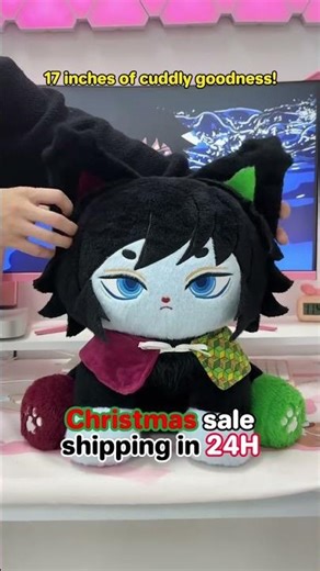 Giyuumeow #plushshop #giyuu #christmas #kny