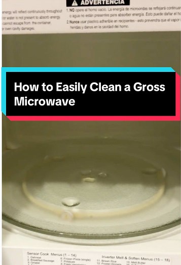 Quick and Easy Microwave Cleaning Hack