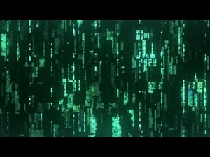 Big Data Analytics Binary Code Fly-Through - Hi-Tech Looped Background