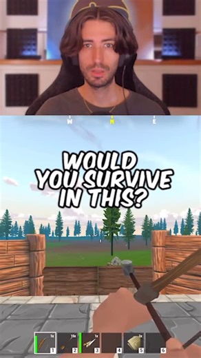 CalmCoolSavage on Instagram: "Would you survive in this! #survivalgame #gamedev #basebuilding #indiegame"