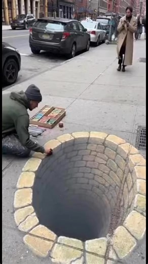 Sidewalk art gone wrong 😬 | Opposing Views