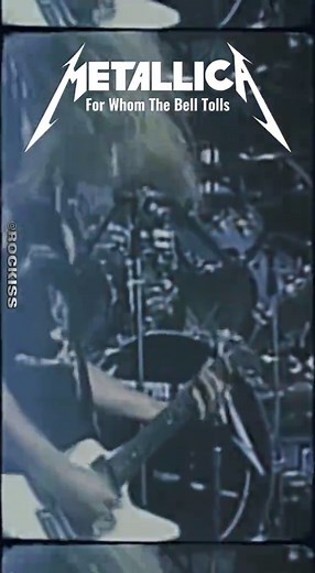 Metallica Live Performance of For Whom The Bell Tolls (1985)