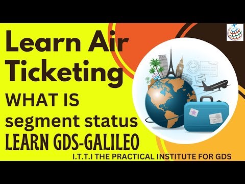 Learn Amadeus & Galileo | Air Ticketing Course | GDS training Tutorial | PNR & Segment Status | GDS