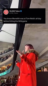 You know Meredith from the Office was pregaming at Tom Reid's before doing the Let's Play Hockey Chant 🎥: @minnesotawild on X #minnesotawild #mnwild #nhl #theoffice | 10,000 Takes