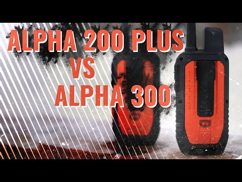 GARMIN ALPHA 200 PLUS vs ALPHA 300 СРАВНЕНИЕ | Тест дальности, в чем же разница? #garmin #aatown