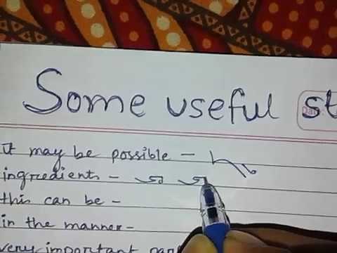 Some Useful Strokes Outline Of Steno | Part 1 | Shorthand Learning