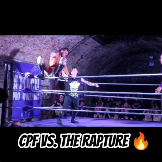 Incredible, high-impact exchanges between CPF & The Rapture for Attack! 🔥👌 #Wrestling #Viral #shorts