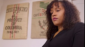 ATS Acoustics Sound Absorbing Acoustic Panel Authentic International Coffee Bean Burlap Bag Cafe Wall Art 24" x 24" x 2"